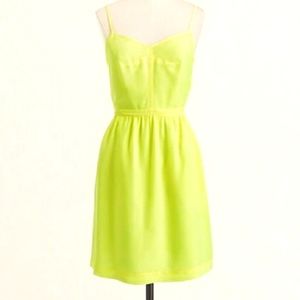 J. Crew BNWT Women's Seaside Neon Cami Dress, 6